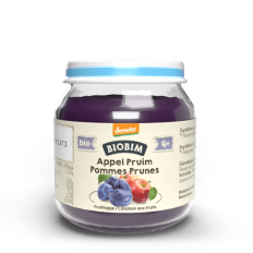 Collation aux fruits pour bébés biologique Pomme-Prune
