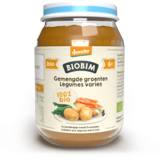 Collation aux légumes pour bébés biologique - Légumes variés