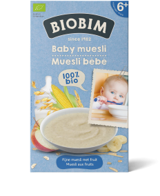 Muesli pour bébés biologique à partir de 6 mois